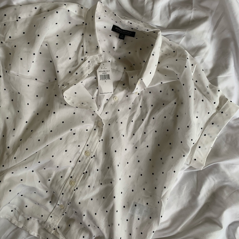 Banana Republic Polka Dot Top